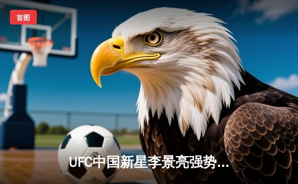 UFC中国新星李景亮强势终结前冠军，中国力量闪耀八角笼